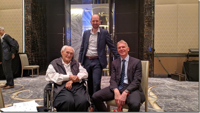 Dr. Robin Mann, COER, relaxing with Dr James Harrington and Jan-Patrick Cap, Secretariat Global Benchmarking Network. Dr. Robin Mann, COER, relaxing with Dr James Harrington and Jan-Patrick Cap, Secretariat Global Benchmarking Network.