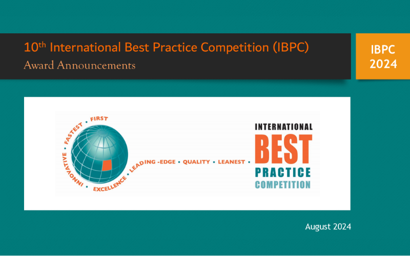 IBPC2024 Awards Announcement, OWIA, GBN, ESG, and Category Prizes
