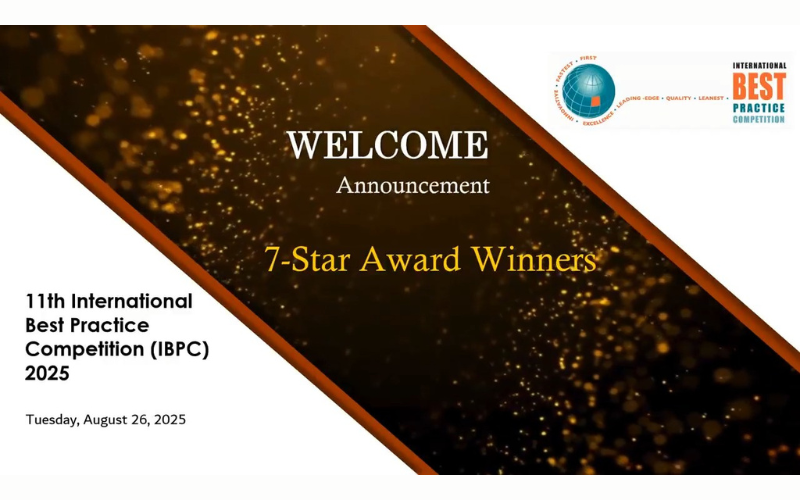 IBPC 2025: 7 Star – Award Winners Announced